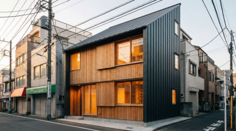 東京・茶室と縁側のある和の住まい