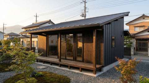 長野・平屋の別荘