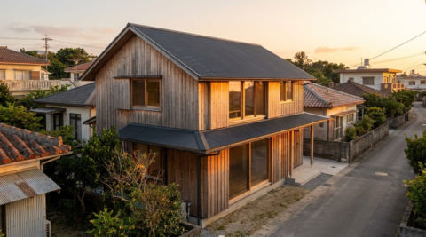 沖縄・狭小の町家