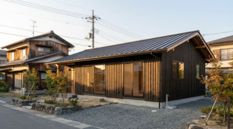 川合新田の家