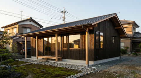 長野・平屋の別荘