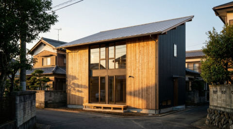 鹿児島・茶室と縁側のある和の住まい