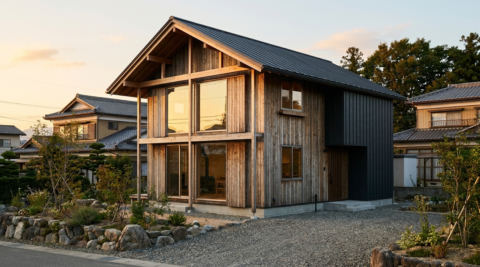 長野・茶室と縁側のある和の住まい