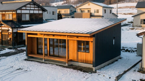 北海道・平屋の別荘