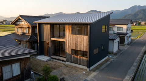 新潟・茶室と縁側のある和の住まい