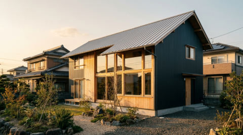 鹿児島・茶室と縁側のある和の住まい