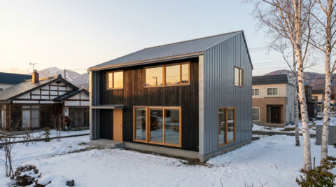 北海道・茶室と縁側のある和の住まい