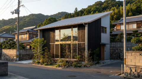広島・茶室と縁側のある和の住まい