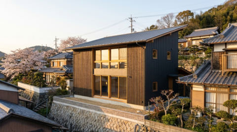 広島・狭小の町家