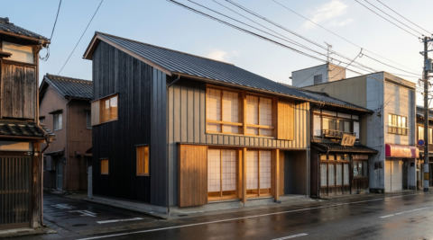 金沢・狭小の町家