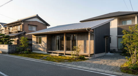 西川手の丘の家