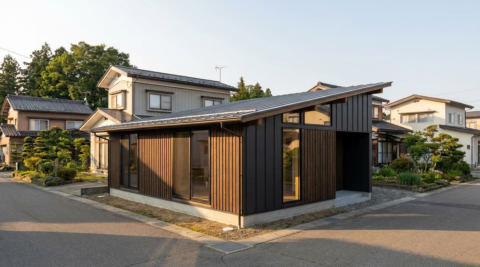 新潟・平屋の別荘
