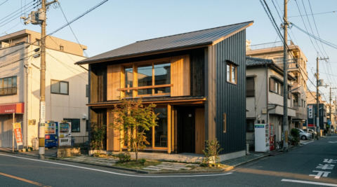 福岡・茶室と縁側のある和の住まい