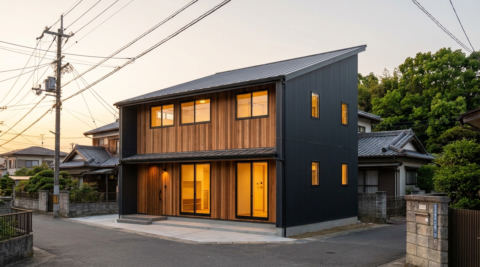 名古屋市千種区小松町の家
