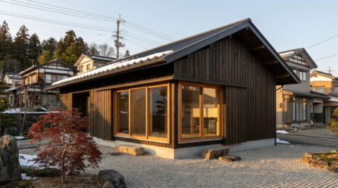 新潟・平屋の別荘