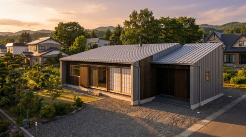 北海道・平屋の別荘