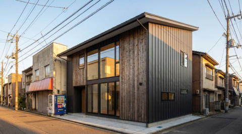 金沢・狭小の町家