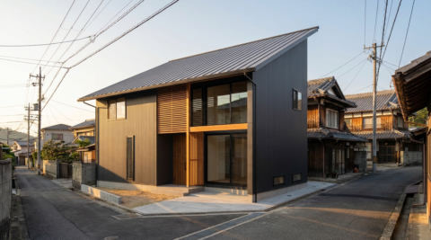 広島・中庭のある回遊動線