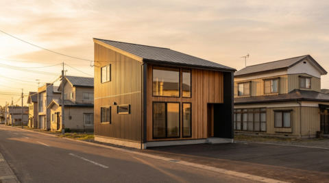 北海道・狭小の町家