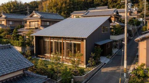 広島・茶室と縁側のある和の住まい