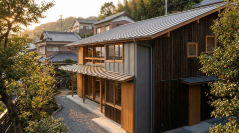 広島・狭小の町家