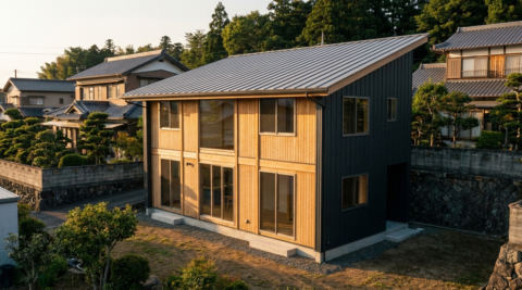 鹿児島・茶室と縁側のある和の住まい