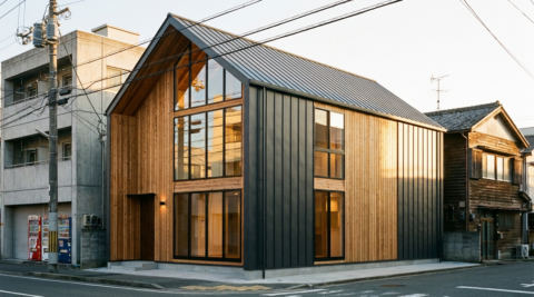 福岡・茶室と縁側のある和の住まい