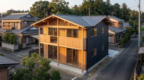 鹿児島・茶室と縁側のある和の住まい