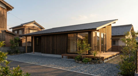 鹿屋の新川の家