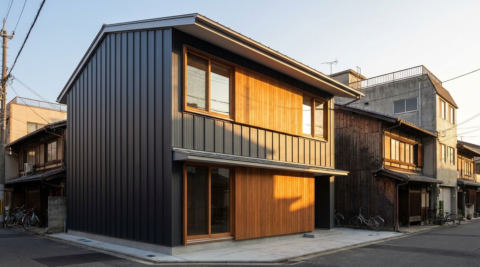 京都・茶室と縁側のある和の住まい