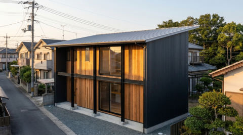 岡山市北区の家