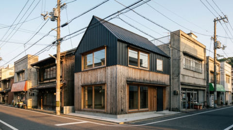 広島・中庭のある回遊動線