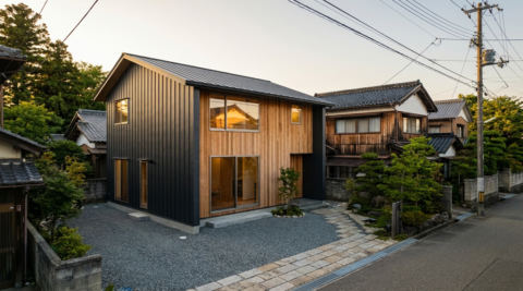 金沢・アトリエ兼住居