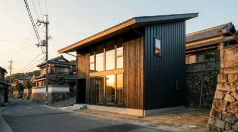広島・中庭のある回遊動線