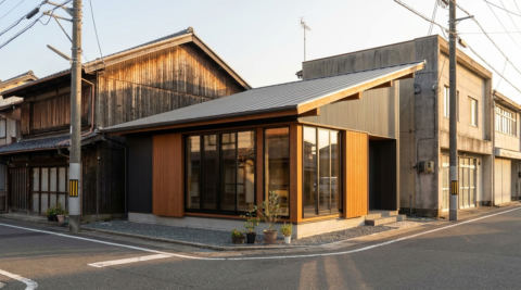 寺内の家