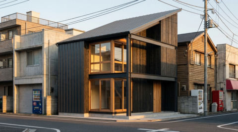 東京・狭小の町家