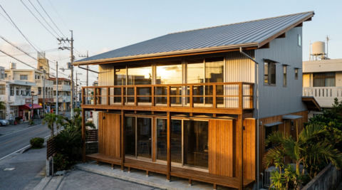 沖縄・狭小の町家