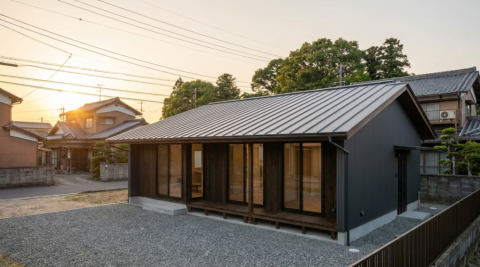 彦根正法寺の家
