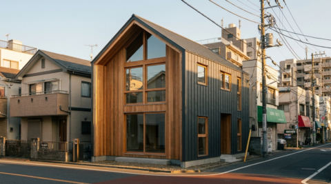 東京・茶室と縁側のある和の住まい