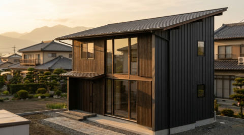 長野・茶室と縁側のある和の住まい
