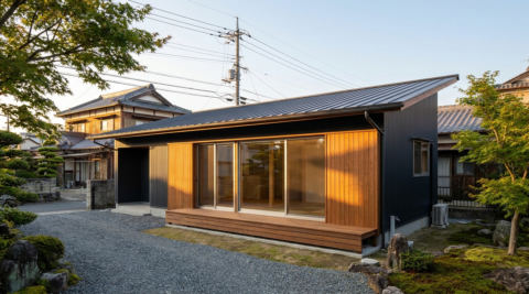 金田の丘の家