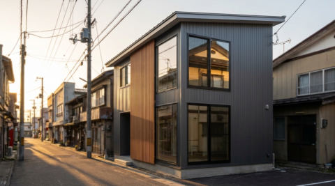 青森・狭小の町家