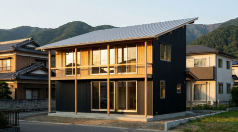 長野・茶室と縁側のある和の住まい