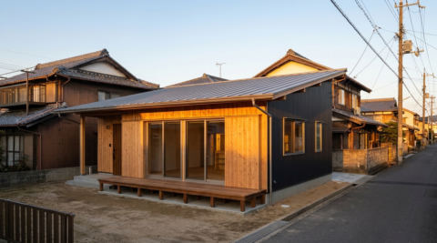 松山府中の丘の家