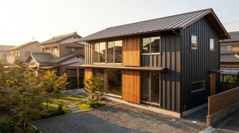 福岡・茶室と縁側のある和の住まい