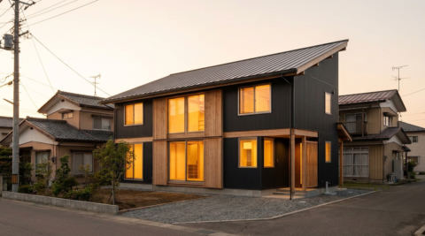 青森・茶室と縁側のある和の住まい