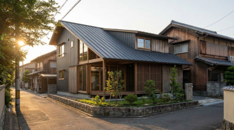 京都・茶室と縁側のある和の住まい