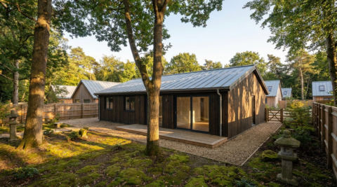 Oakley Wood Lodge House