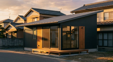 青森・雨水利用とPVのオフグリッド志向