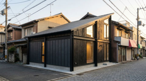 京都・雨水利用とPVのオフグリッド志向